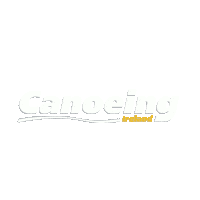 CanoeingIreland ireland kayak canoe kayaking Sticker