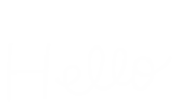 白 Hello Sticker by momoko308