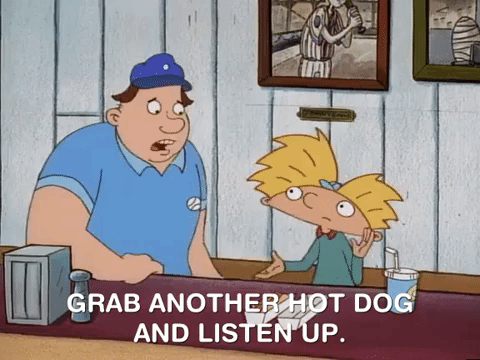 hey arnold nicksplat GIF