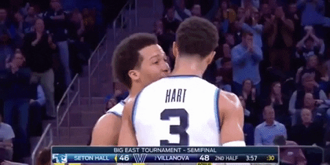 college basketball nova GIF by BIG EAST Conference