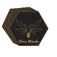 HiveMinds bee bees hive hiveminds Sticker