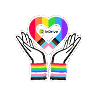 Lgbt Pride Sticker by inDrive
