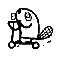 Beer Scooter Sticker by HIISI