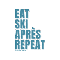ThatsLaPlagne apres ski apres laplagne la plagne Sticker