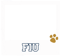 Blue And Gold Florida Sticker by FIU