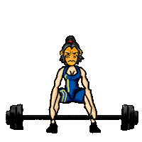 gym crossfit Sticker by popaisnack
