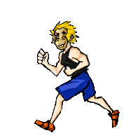 run Sticker by popaisnack