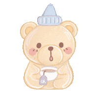 Tea Flying Sticker by TiffanyHuynhArt