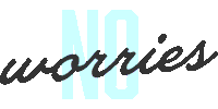 No Worries Filipino Sticker by Huddle Design Studio