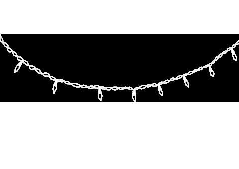 Christmas Glow Sticker