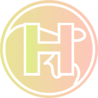 HopscotchDesignCo logo spin hopscotchdesignco Sticker