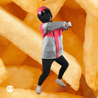 foodpanda_APAC happy food pink hungry GIF
