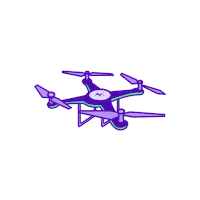 Multitaskr drone dron multitaskr Sticker