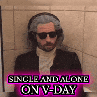 Lonely Valentines Day GIF