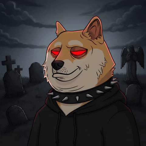 Shiba Inu Illustration GIF by Doge Pound