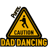 PurexLaundryDetergent dancing dad father laundry Sticker