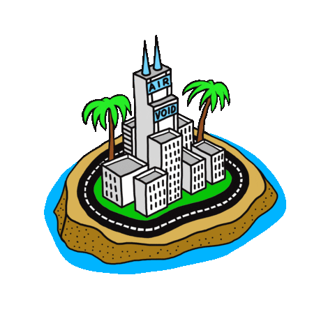 los angeles design Sticker