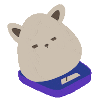 Shock Eating Sticker