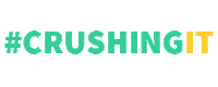 crush crushing it Sticker by 2TON Agency