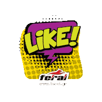 feralgr like feral carcare carcareproducts Sticker