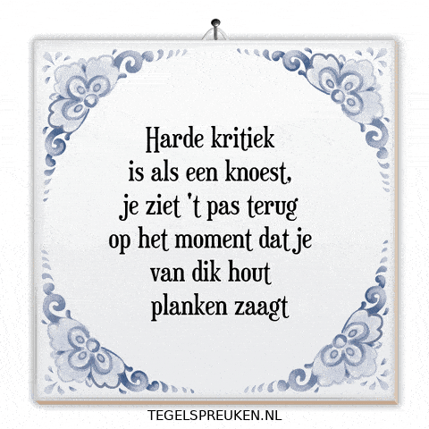 Wijsheid Spreuk GIF by Tegelspreuken.nl