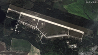 Satellite Imagery Shows Damage at Zyabrovka Airfield in Belarus