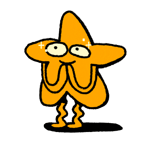 Happy Star Sticker