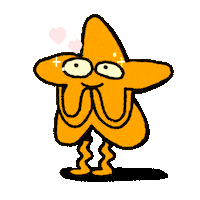 Happy Yellow Star Sticker