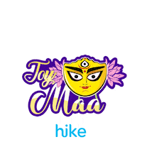 Durga Puja Trending Sticker by Hike Sticker Chat