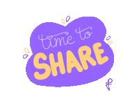 Time Partage Sticker