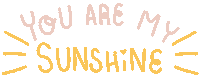 I Love You Sun Sticker