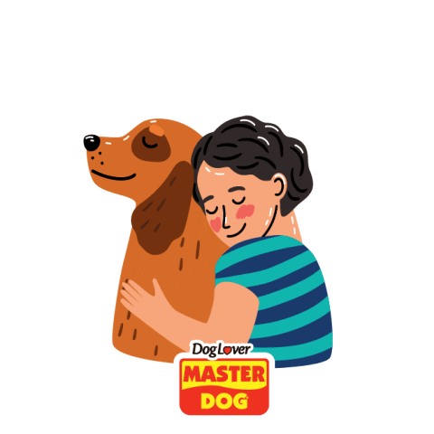 masterdogcl dog dogs hugs perro Sticker