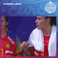speaking germany GIF by EHF