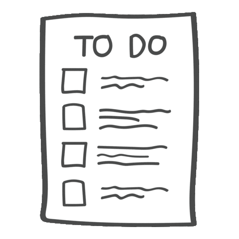 SundaeHQ giphyupload check list to do Sticker