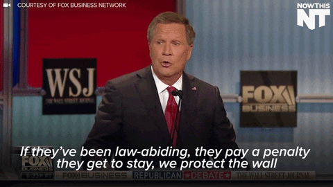 john kasich news GIF by NowThis 