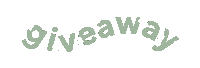 Giveaway Sticker by mustard made