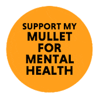 Black Dog Mullet Sticker by Black Dog Institute