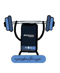 Workout Gym Sticker by Rehegoo Music Group