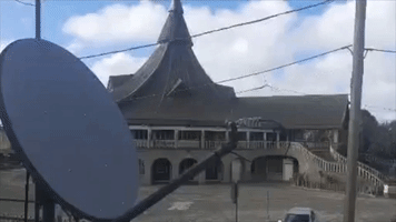 New Footage Shows Ash-Covered Buildings and Damage in Tongan Capital