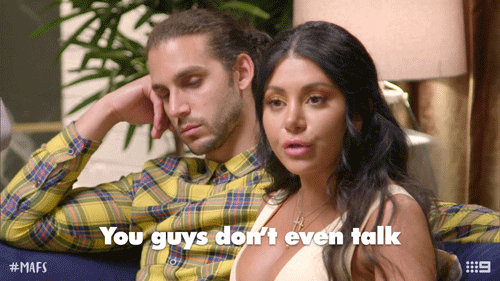 kim kardashian attitude GIF by Married At First Sight Australia