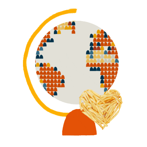 Fries Stealth Sticker by LambwestonDE