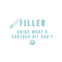 Botox Filler Sticker by Jenna L. Goldsmith Medical Spa