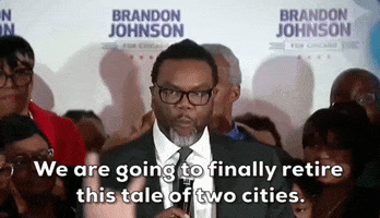 Chicago Brandon Johnson GIF by GIPHY News