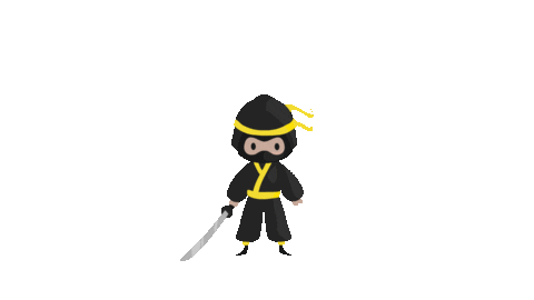 Ninja Sticker by ATP Science