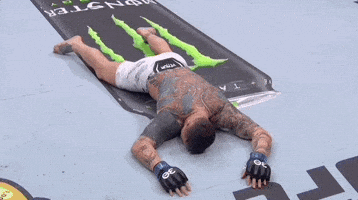 Tired Mixed Martial Arts GIF by UFC