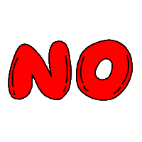 Non Sticker by herbertonic