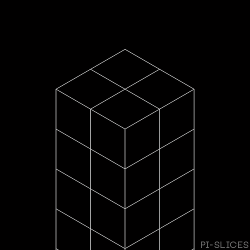 black and white 3d GIF by Pi-Slices