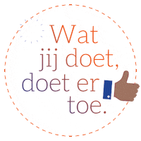 OlympiaNederland olympia favoriete collega wat jij doet doet ertoe Sticker