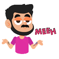 cravi meh meeh cravi Sticker