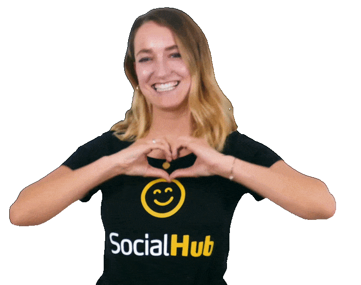 Heart Love Sticker by SocialHub
